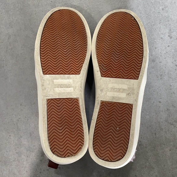 Toms Faux Leo Fur Paxton Slip-Ons Size 8 - Picture 7 of 13